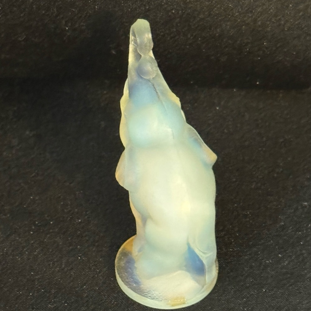 Vintage Signed Sabino France Opalescent Glass Elephant Figurine - Picture 3 of 5